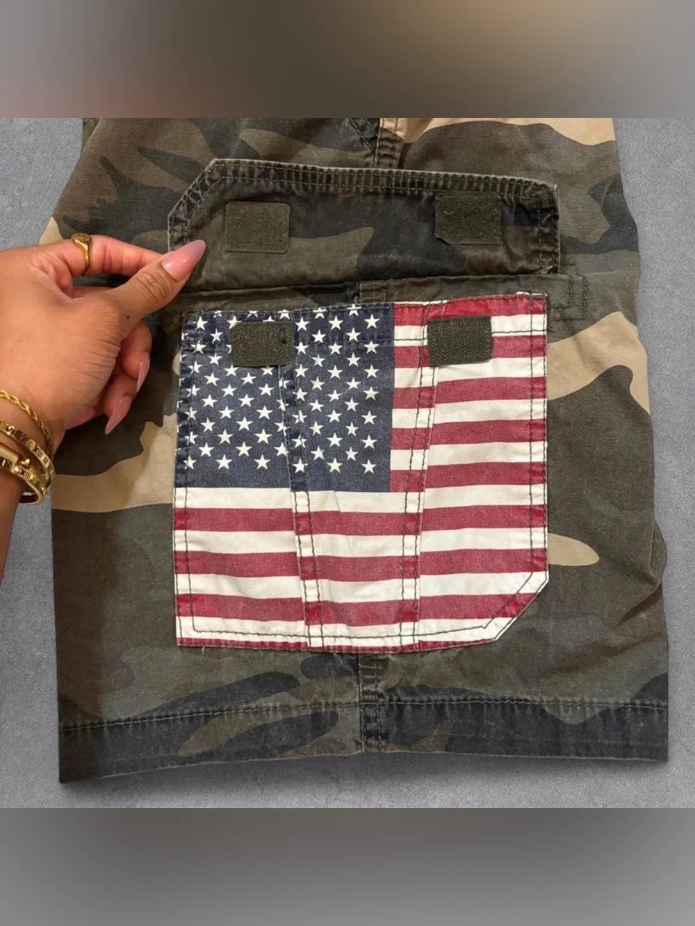 N/A camo cargo